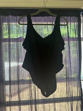 Volcom Black One-Piece Swimsuit